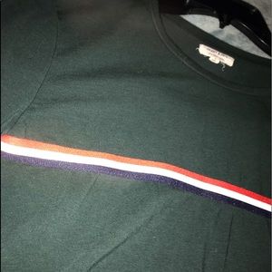 Hearts & Hips Green Crop top